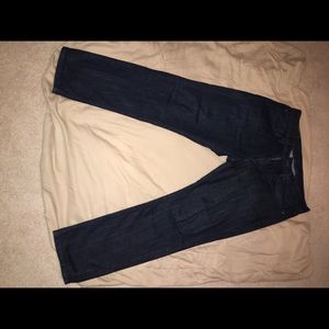 Men’s Levi’s denim dark blue jeans